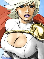 Power Girl Color 2 by Svetoslawa on