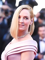 LOOK OF THE DAY: Uma Thurman w Cannes -