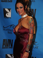 Angelina Valentine At The 2008 AVN Vid..