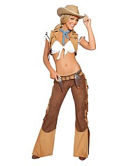 Cool Wild West Cowgirl Sheriff Adult..