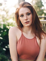 Madeline Ford Woman Beauty Redheads