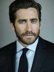 Jake Gyllenhaal on a photoshoot during